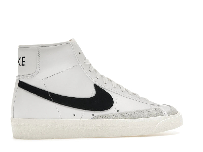 Nike Blazer Mid 77 Vintage White Black - Black/Sail-White - BQ6806-100 - 34