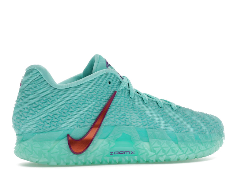 Nike JA 3 Twelve Time - Bleached Turquoise/Safety Orange/Vivid Purple - IQ6755-300 / IQ6754-300 - 34