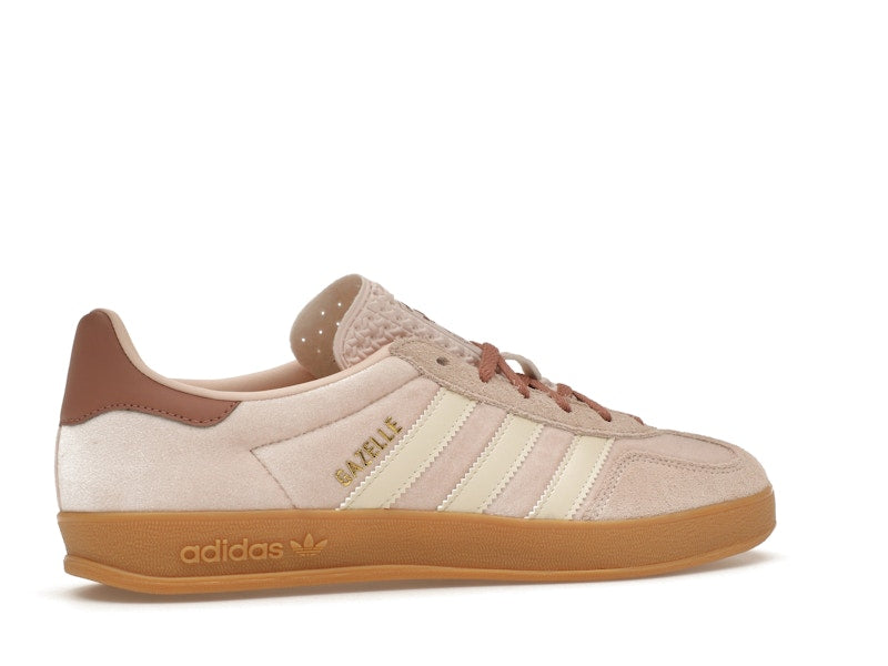 adidas Gazelle Indoor Wonder Quartz Velvet (Women's) - Wonder Quartz/Warm Clay/Gum - JR0232 - 34