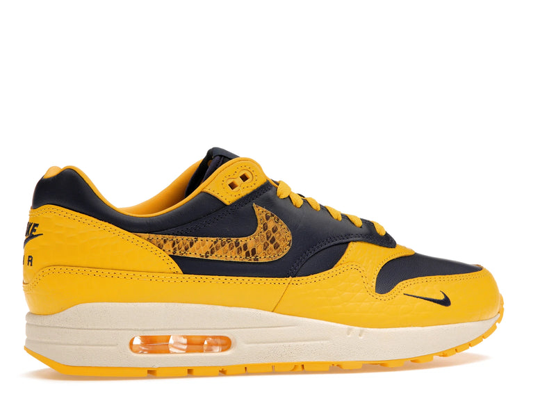 Nike Air Max 1 Cojp Michigan - Midnight Navy/Varsity Maize-Natural - FJ5479-410 - 34