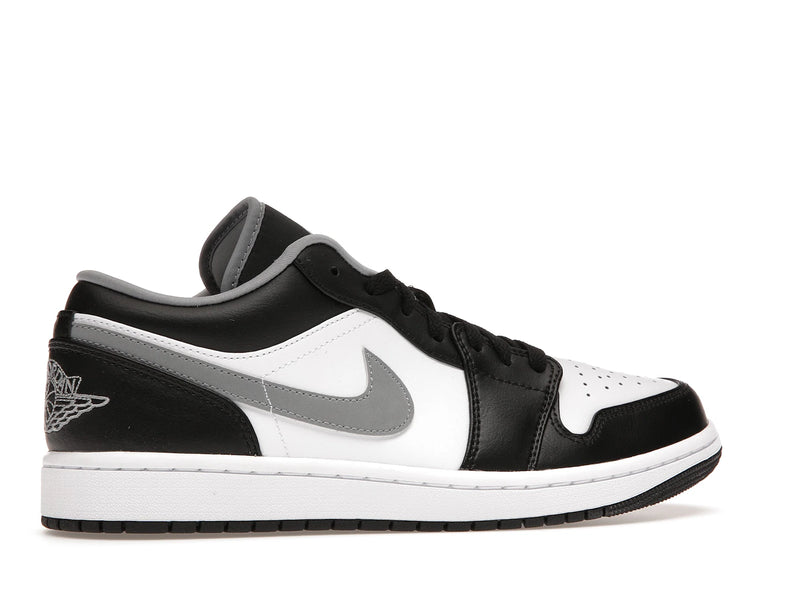 Air Jordan 1 Low Black White Grey - Black/Particle Grey-White - 553558-040 - 34