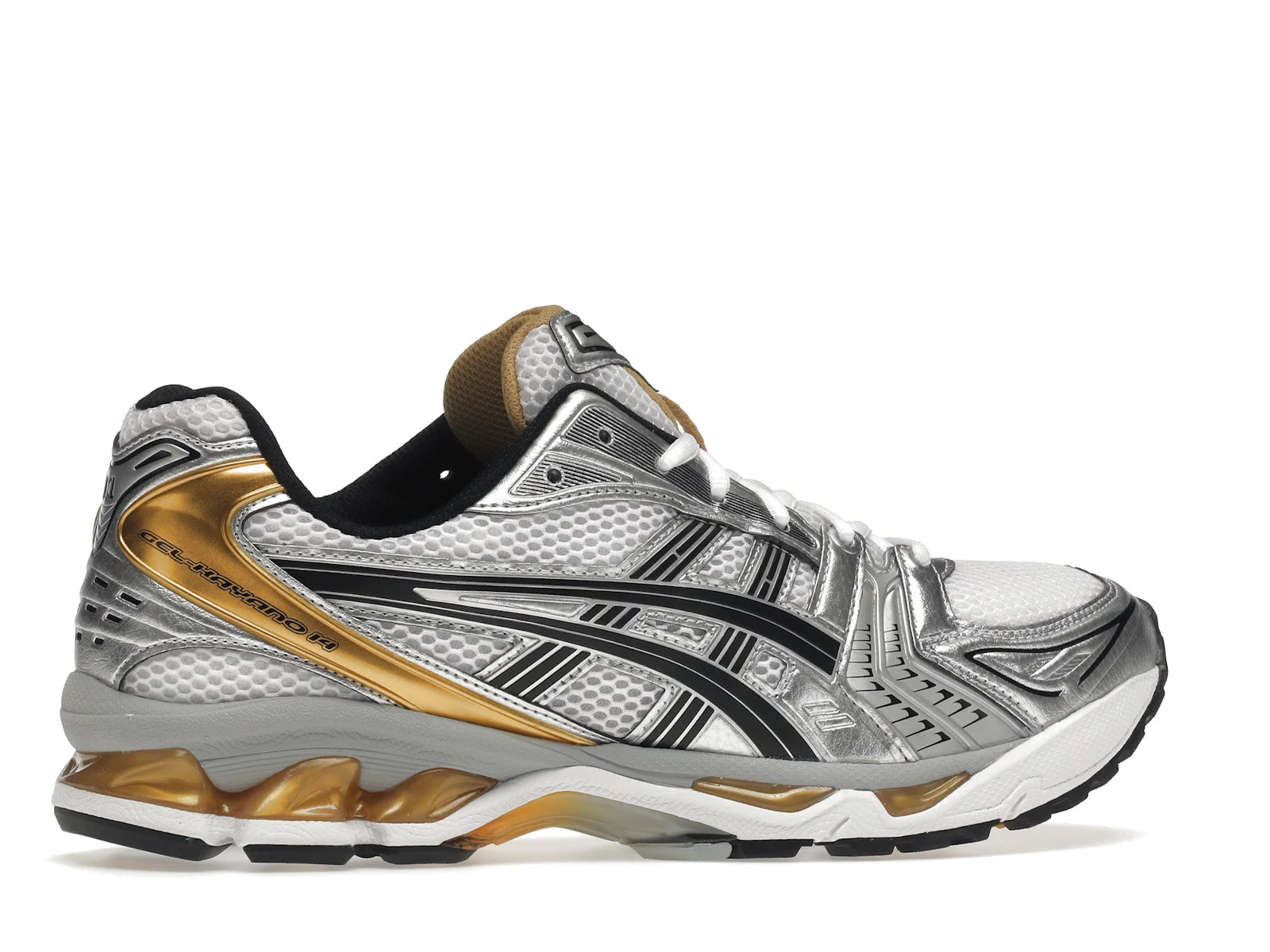 Asics Gel Kayano 14 White Pure Gold - White/Pure Gold - 1201A019-102 - 34