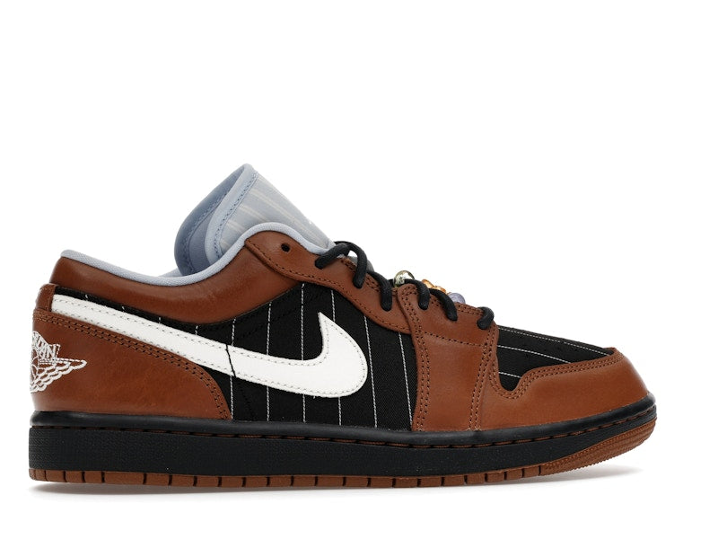 Jordan 1 Low SE Black Sail Light British Tan - vue 35