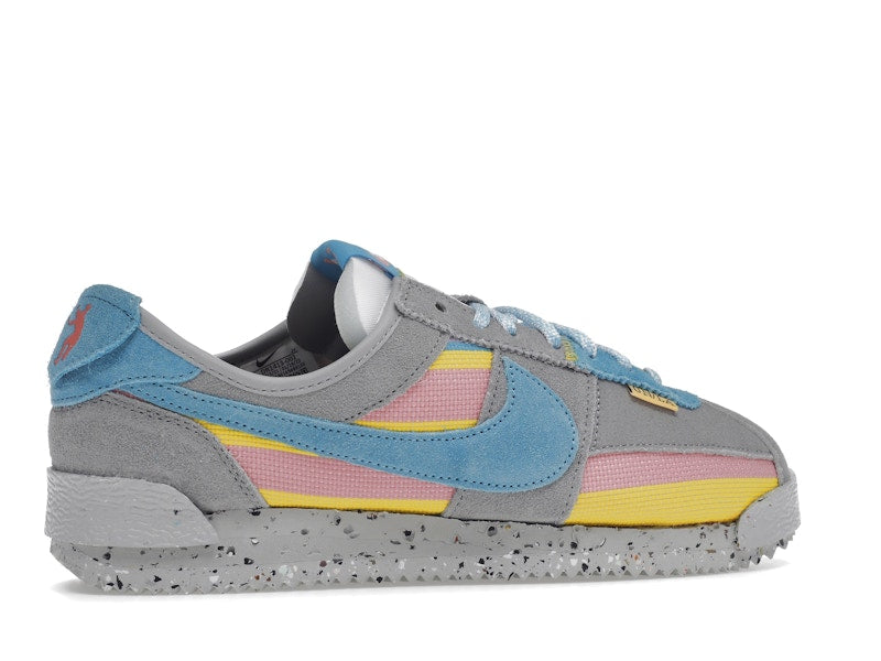 Nike Cortez Union Grey Blue - Grey/Blue/Pink/Yellow - DR1413-002 - 34