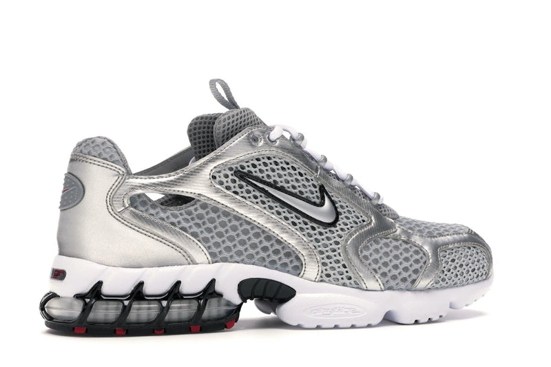 Nike Air Zoom Spiridon Cage 2 Metallic Silver - Light Smoke Grey/Metallic Silver - CJ1288-001 - 34
