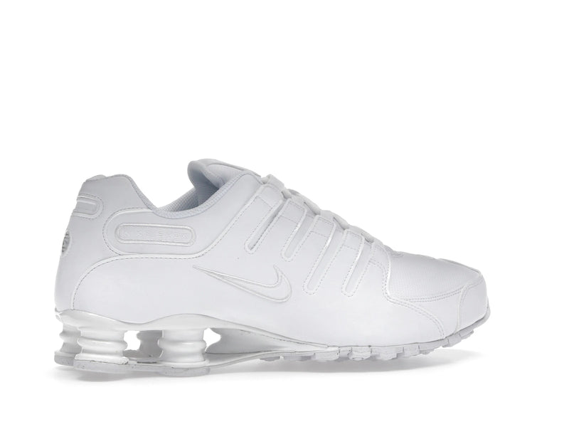 Nike Shox Nz Triple White - White/White - 378341-128 - 34