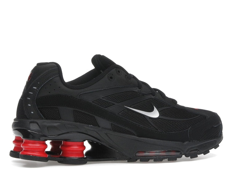 Nike Shox Ride 2 Black University Red - Black/Metallic Medium Ash/University Red/Medium Ash - II7635-001 - 34