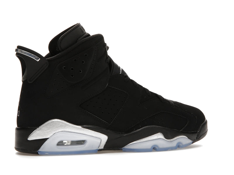 Air Jordan 6 Retro Metallic Silver - Black/Black/Metallic Silver - DX2836-001 - 34