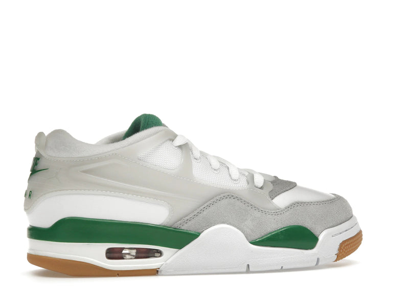 Air Jordan 4 Rm Pine Green - White/Pine Green-Neutral Grey-Wolf Grey-Varsity Red-Gum Dark Brown - FQ7939-103 - 34