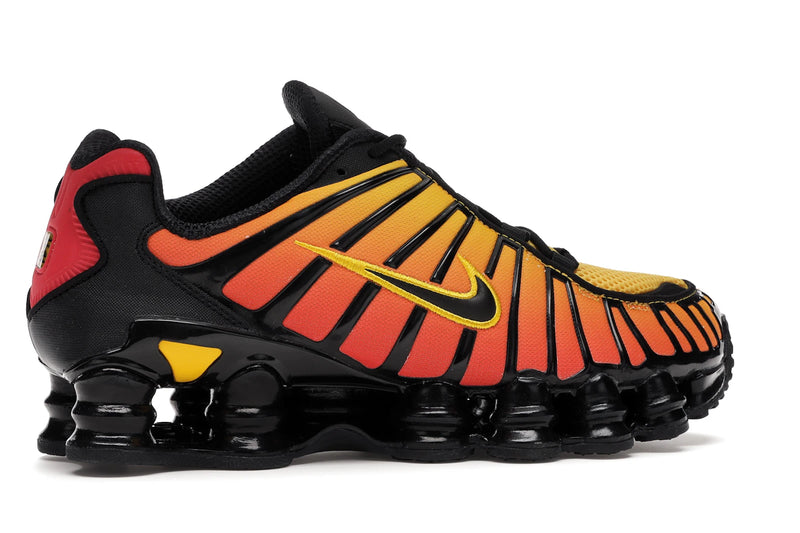 Nike Shox Tl Sunrise - Black/Black-Amarillo-University Red - AV3595-004 - 34