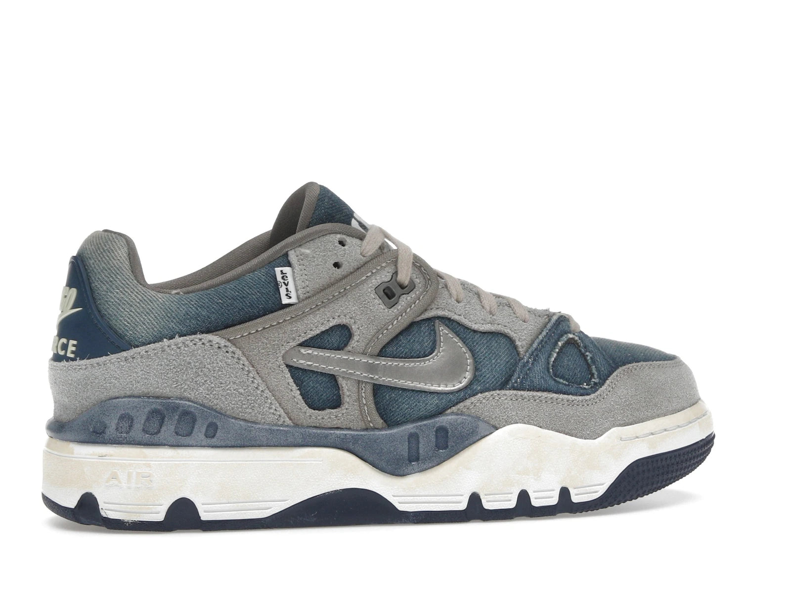 Nike Air Force 3 Low SP Nigo Olive Grey - Olive Grey/Metallic Pewter/Summit White/Navy/String - HQ0262-001 - 34