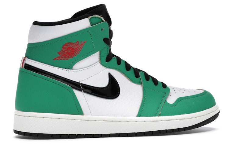 Air Jordan 1 Retro High Lucky Green (W) - Lucky Green/White-Sail-Black - DB4612-300 - 34