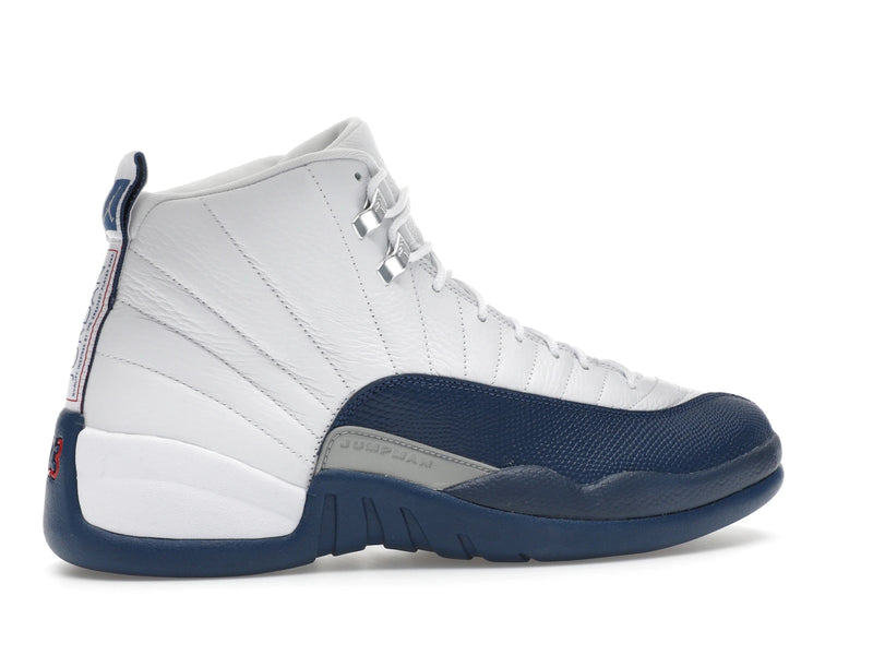 Air Jordan 12 Retro French Blue (2025) - White/French Blue-Metallic Silver-Varsity Red - CT8013-114 - 34