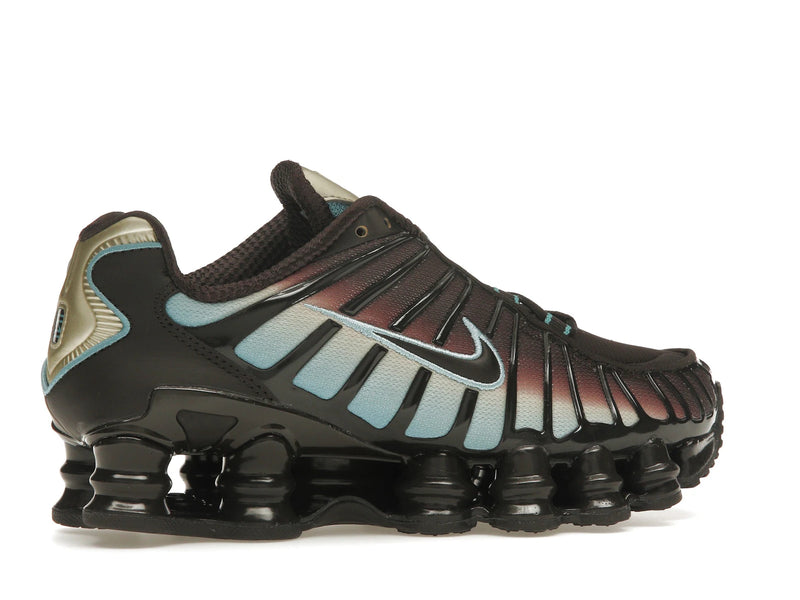 Nike Shox Tl Velvet Brown Denim Turquoise - Velvet Brown/Desert Khaki/Denim Turquoise - IB4340-200 - 34