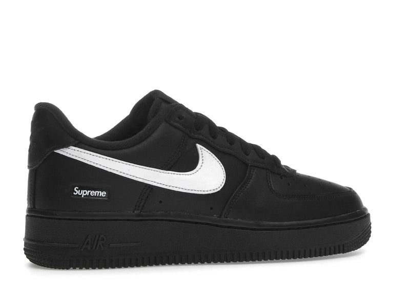 Nike Air Force 1 Low Supreme Black White - Black/White/Black - CU9225-002 - 34
