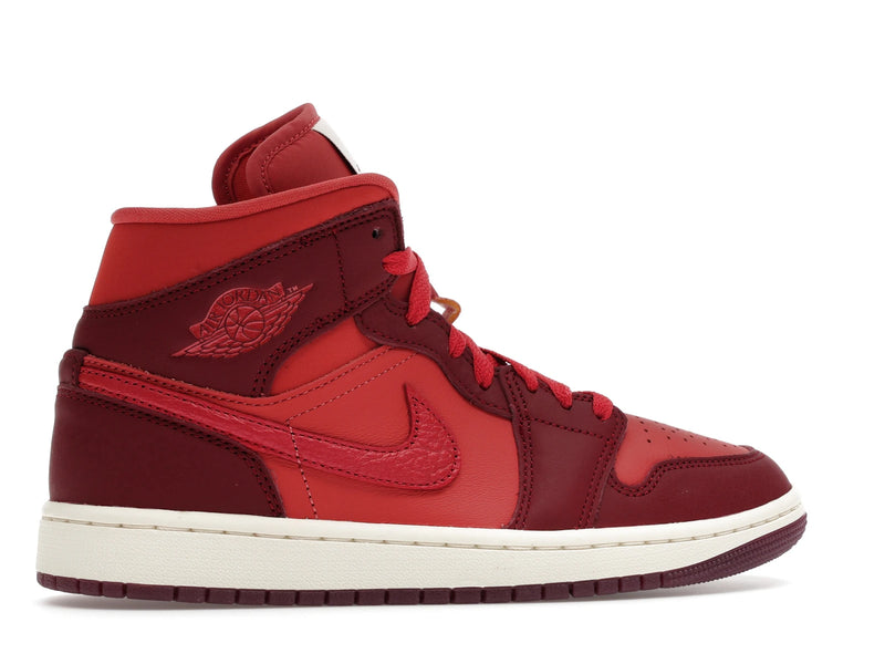 Air Jordan 1 Mid SE Valentines Day (2026) - Team Red/Sierra Red/Pueblo Red - IB7018-600 - 34