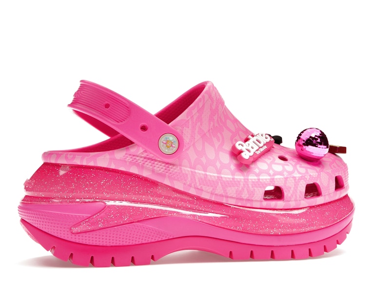 Crocs Classic Mega Crush Clog Barbie The Movie Electric Pink - visning 35