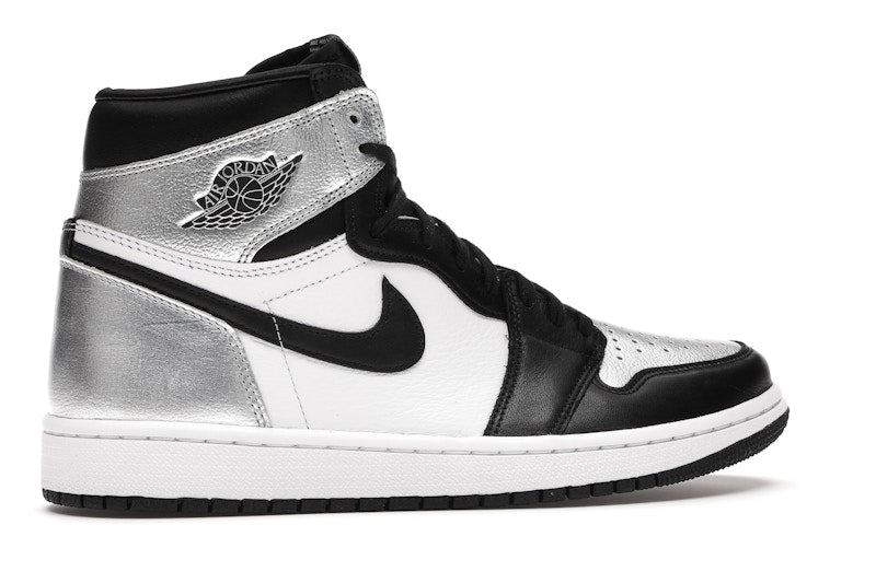 Air Jordan 1 Retro High con puntera plateada (mujer) - vista 34