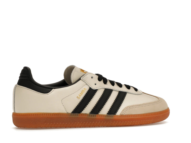 Adidas Samba OG Cream White Sand Strata Womens - Cream White/Core Black/Sand Strata - ID0478 - 34