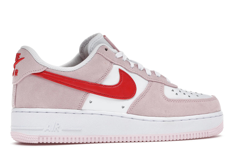 Nike Air Force 1 07 QS Love Letter - Tulip Pink/University Red-White - DD3384-600 - 34
