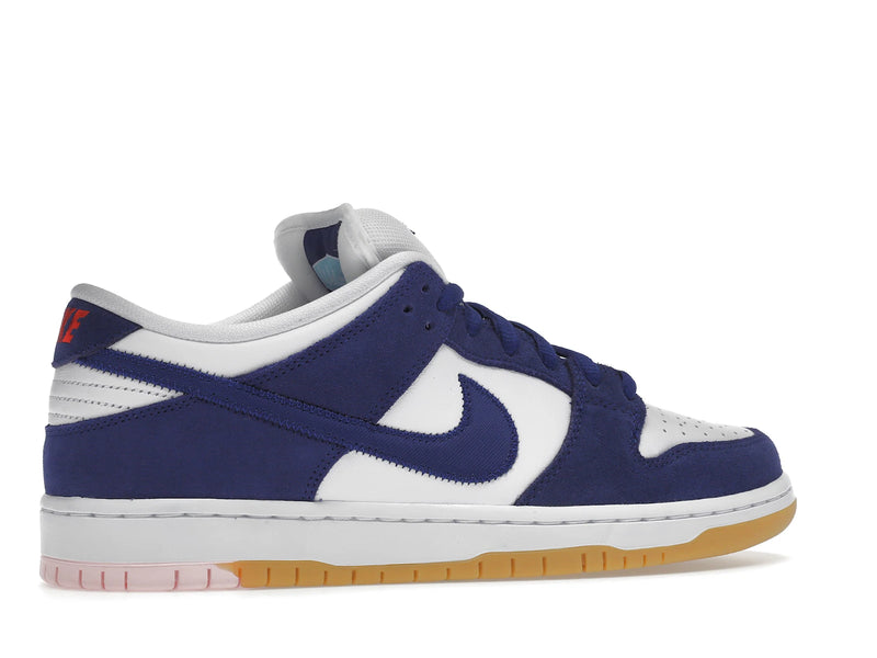 Nike SB Dunk Low Los Angeles Dodgers - Deep Royal Blue/White-Sport Red-Gum Light Brown - DO9395-400 - 34