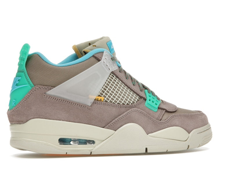 Air Jordan 4 Retro SP 30th Anniversary Union Taupe Haze - Taupe Haze/Blue Fury-Khaki-Roma Green - DJ5718-242 - 34