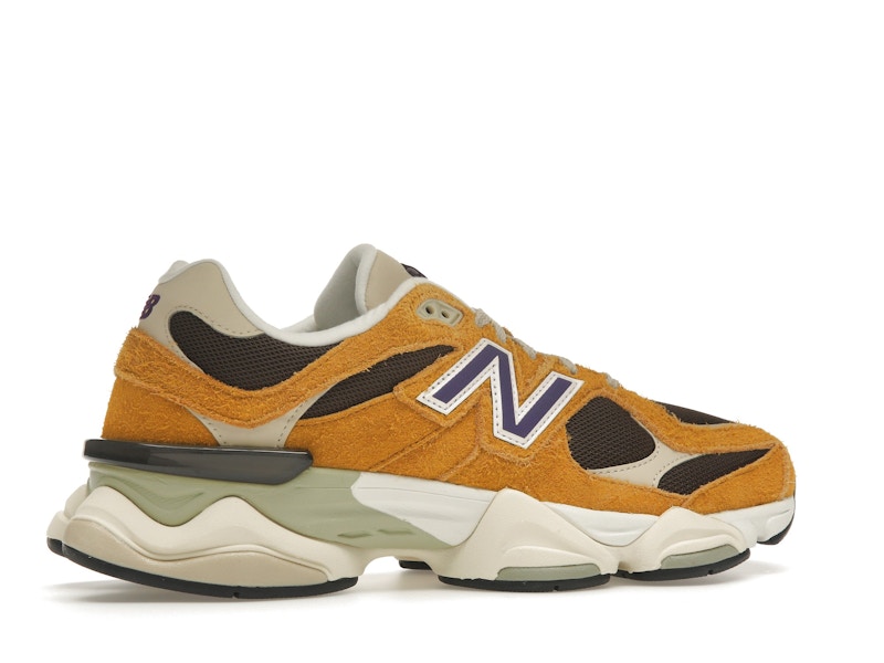 New Balance 9060 Butterscotch - Butterscotch/Dark Mushroom - U9060SRB - 34