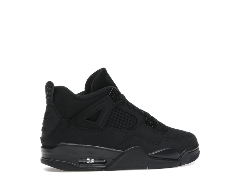 Air Jordan 4 Retro Black Cat - Black/Black/Light Graphite - IB4171-010 - 34