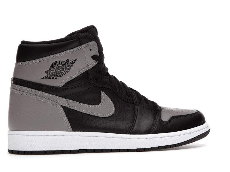 Air Jordan 1 Retro High Shadow (2018) - Black/Medium Grey-White - 555088-013 - 34