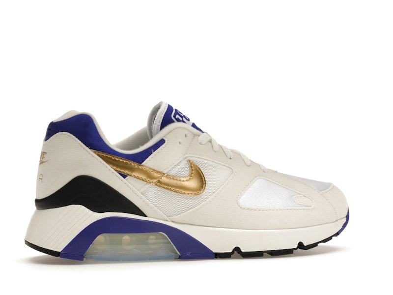 Nike Air Max 180 Summit White Concord - Summit White/Metallic Gold/Bright Concord - FJ9259-101 - 34