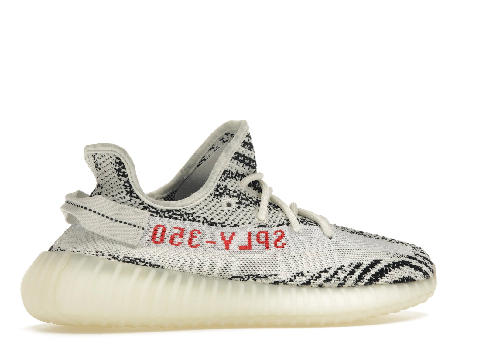 Adidas Yeezy Boost 350 V2 White Core Black Red - White/Core Black/Red - CP9654 - 34