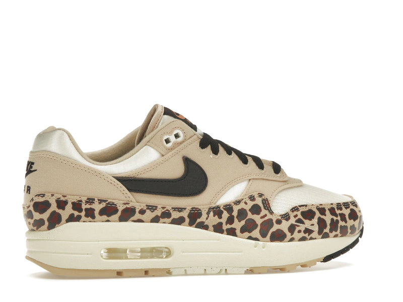 Nike Air Max 1 87 Sesame Leopard - Sesame/Velvet Brown/Coconut Milk - FV6605-200 - 34