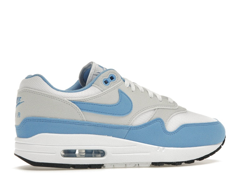 Nike Air Max 1 White University Blue - White/University Blue-Photon Dust-Black - FD9082-103 - 34
