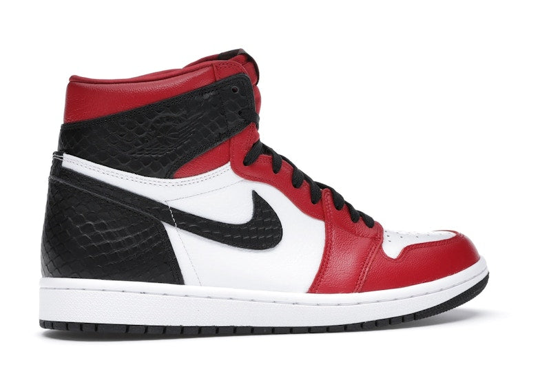 Air Jordan 1 Retro High Satin Snake Chicago (W) - Gym Red/White-Black - CD0461-601 - 34