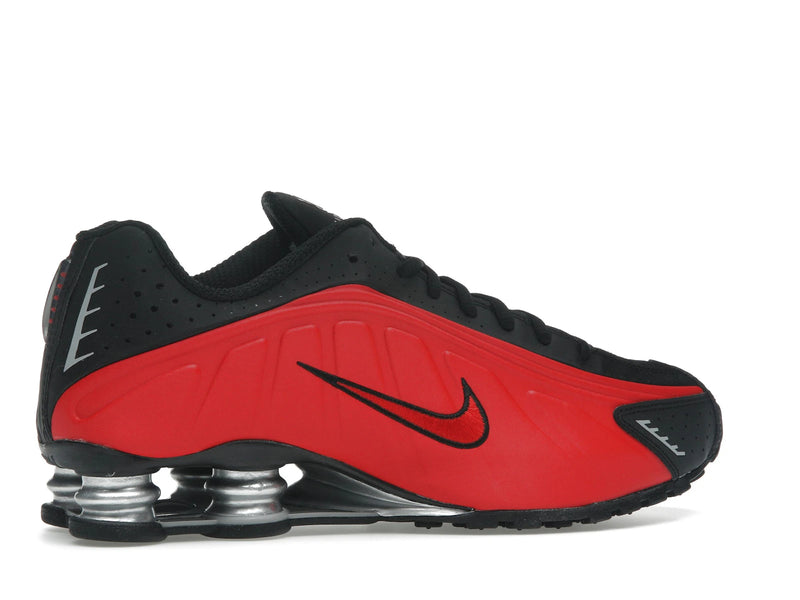 Nike Shox R4 University Red Black Metallic Silver - University Red/Black/Metallic Silver/University Red - HQ1988-600 - 34