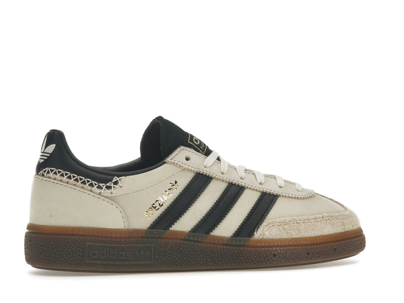 Adidas Handball Spezial Wonder White Black Womens - Wonder White/Core Black/Magic Beige - IE3698 - 34