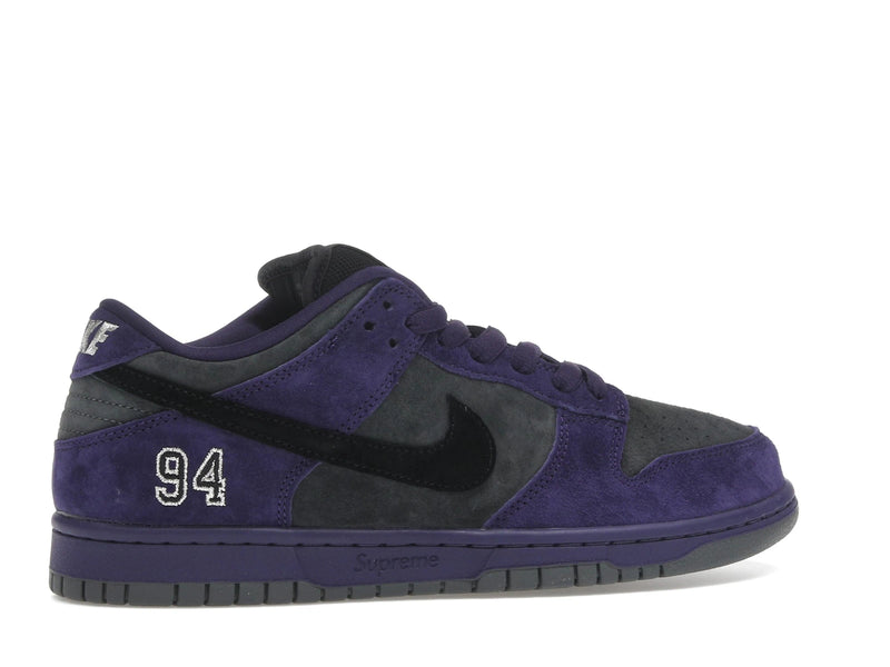 Nike SB Dunk Low Supreme 94 Ink - Ink/Iron Grey/Black - HQ8487-500 - 34