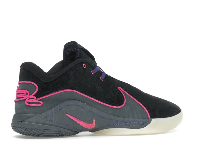 Nike LeBron 22 Blacklight - Black/Laser Fuchsia/Dark Grey/Field Purple/Guava Ice/Vapor Green - FZ1094-001 - 34
