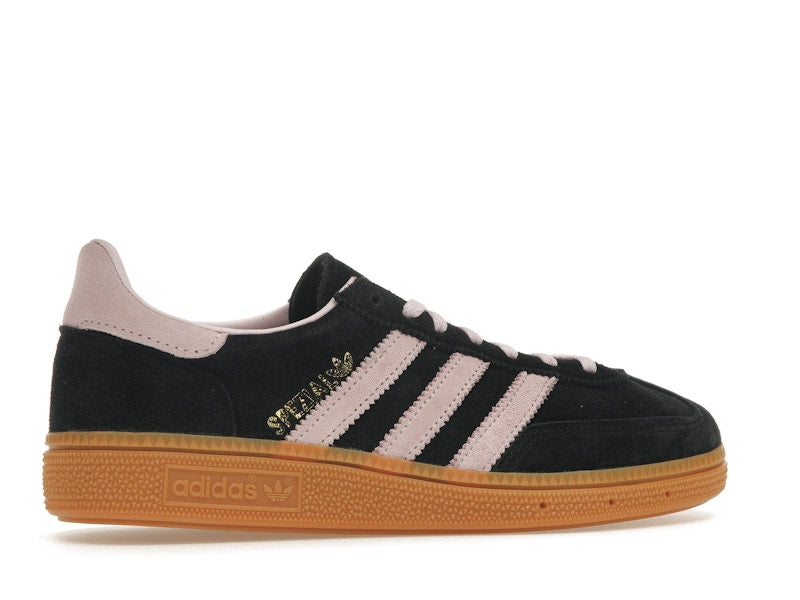 adidas Handball Spezial Core Black Clear Pink Gum (Women's) - Core Black/Clear Pink/Gum - IE5897 - 34