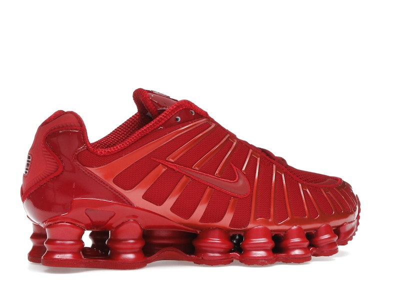 Nike Shox TL Gym Red White (Women's) - Gym Red/Gym Red/White - IB1087-600 - 34