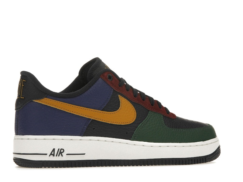 Nike Air Force 1 Low '07 LX Command Force Obsidian Gorge Green (Women's) - Gorge Green/Gold Suede/Obsidian - DR0148-300 - 34