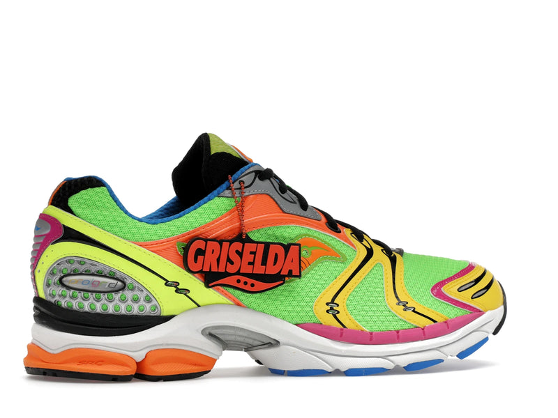 Saucony Progrid Triumph 4 Westside Gunn Super Flygod - Neon/Multi - S71048-1 - 34