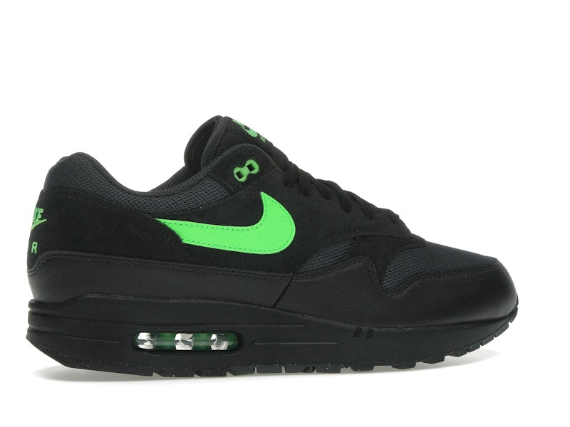 Nike Air Max 1 Essential Black Green Strike - Anthracite/Black/Green Strike - FZ5808-012 - 34