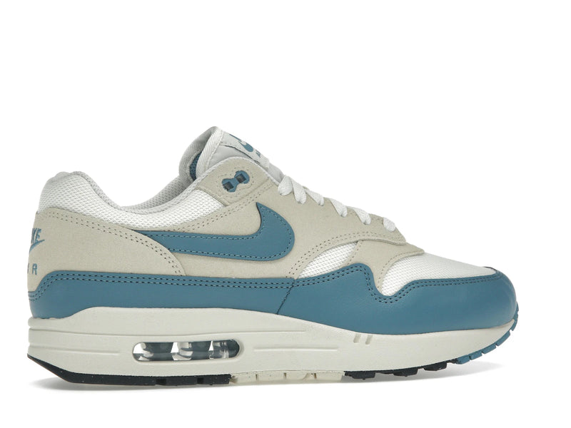 Nike Air Max 1 Essential Soft Pearl Smokey Blue - Soft Pearl/Smokey Blue/Light Khaki/Black - FZ5808-011 - 34