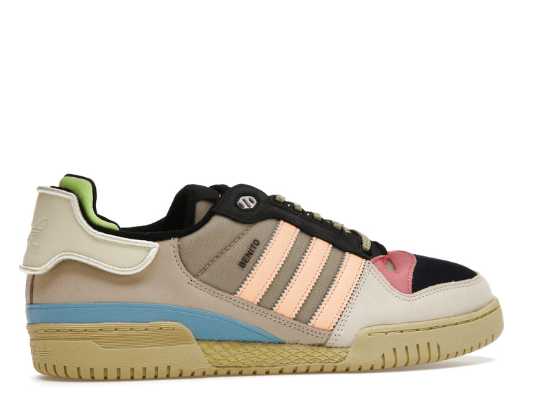 Adidas Forum Powerphase Bad Bunny Benito - Sand/Acid Orange/Halo Gold - GZ2009 - 34