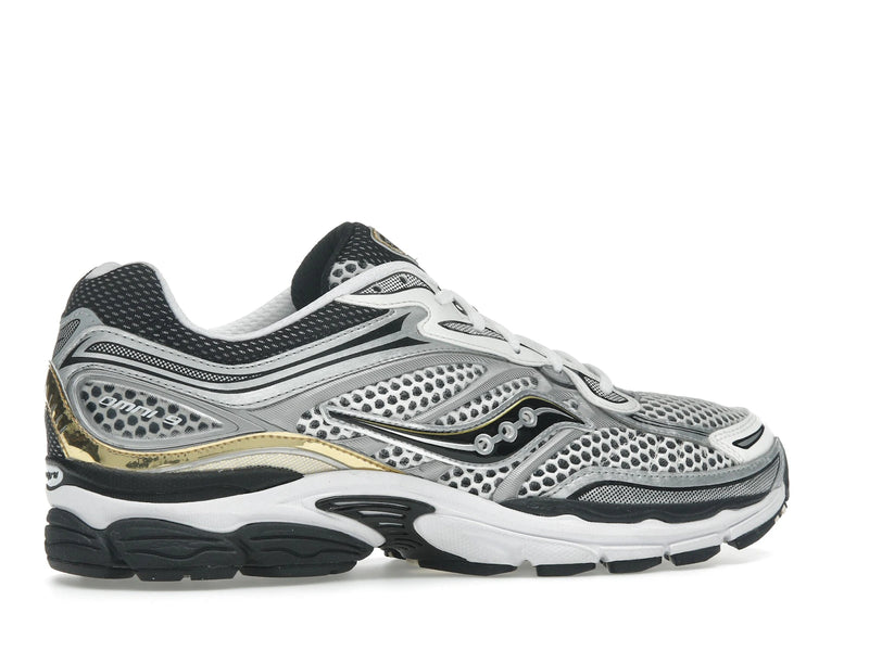 Saucony Progrid Omni 9 White Black Silver Gold - Silver/Gold - S70739-9 - 34