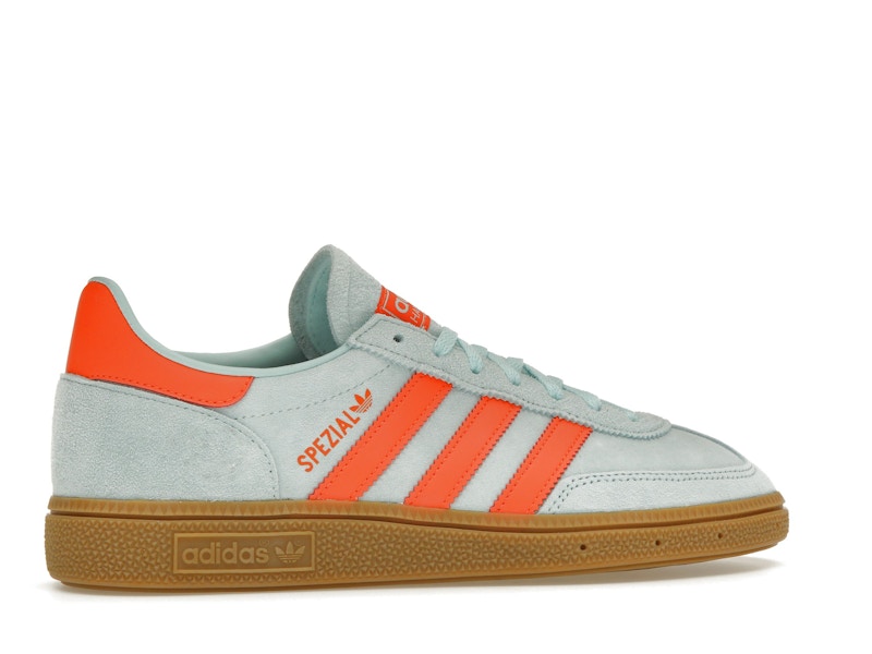 adidas Handball Spezial Semi Flash Aqua (Women's) - Semi Flash Aqua/Impact Orange/Gum - IH5374 - 34