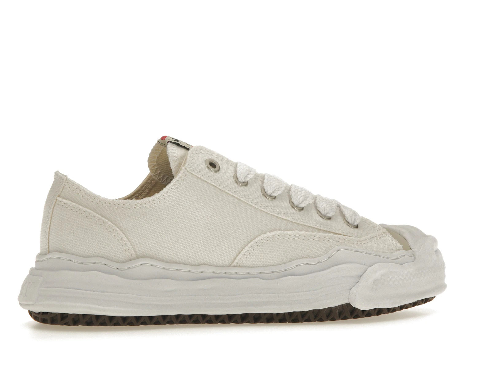 Mihara Yasuhiro Hank OG Sole Canvas Low White - White/White - A05FW702-WHT - 34