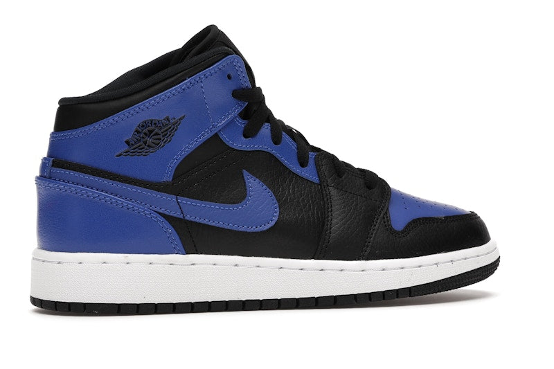 Air Jordan 1 Mid Hyper Royal (GS) - vista 34
