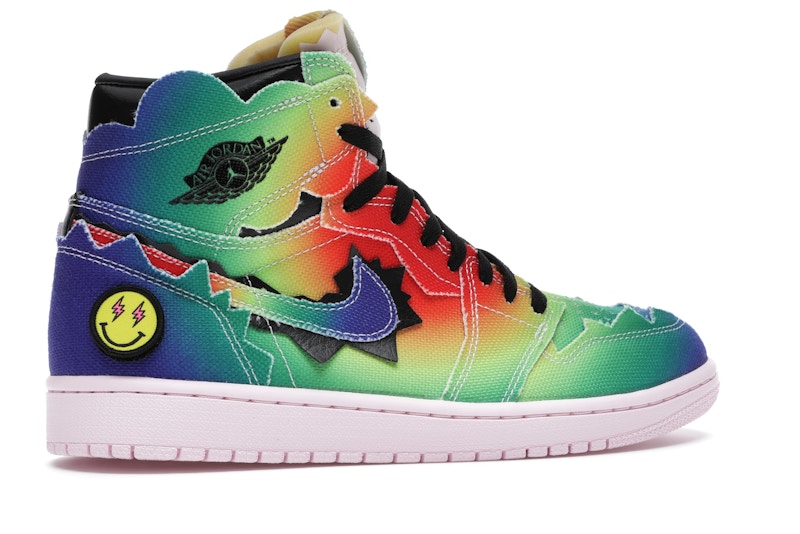 Air Jordan 1 Retro High J Balvin - Multi-Color/Black-Pink Foam-Multi-Color - DC3481-900 - 34